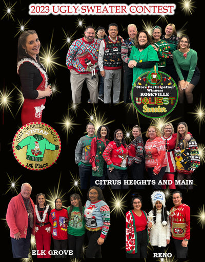 Ugly Sweater Employeee Contest 2023